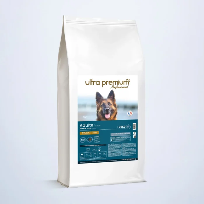 Croquettes Eukanuba Life Care Pour Chien Adulte Grande Race 18 Mois+ – Riche En Saumon Et Orge – 12 Kg – L-Carnitine, Oméga 3&6, Sans Colorants Artificiels