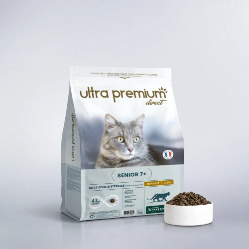 Croquettes Senior 7+ pour chat stérilisé - Care